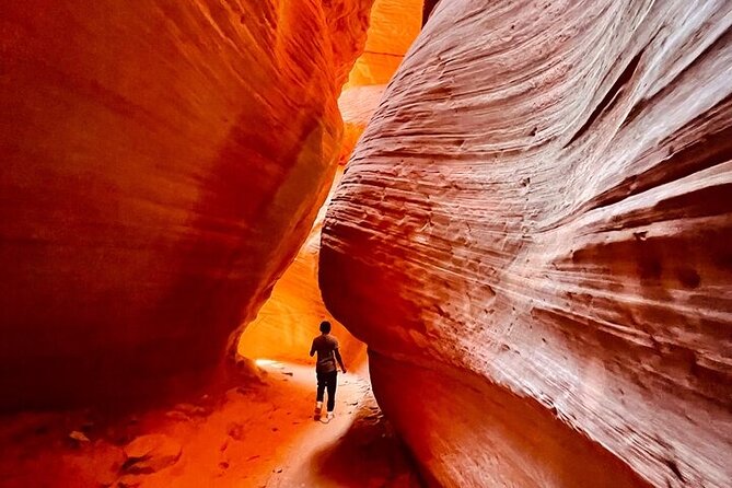 Sunset Sandboarding Peekaboo Slot Canyon UTV Adventure (Private) - Peekaboo Slot Canyon and its curling sandstone walls
