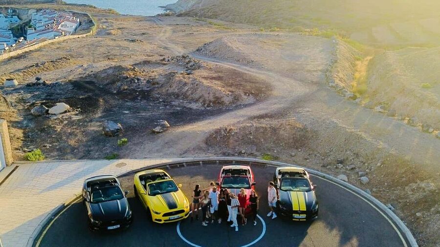 Sunset tour of Mount Teide on a quad bike and in a Mustang convertible - From Costa Adeje to the Teide road