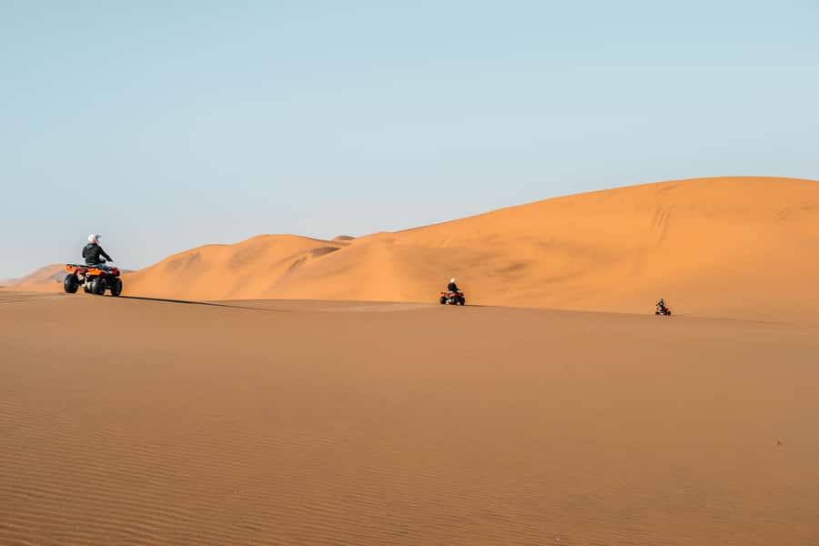 Swakopmund: Desert Dunes Quad Biking with Optional Sandboard - What the guides do well