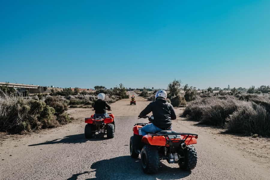 Swakopmund: Desert Dunes Quad Biking with Optional Sandboard - The Amphitheater and Roller Coasters