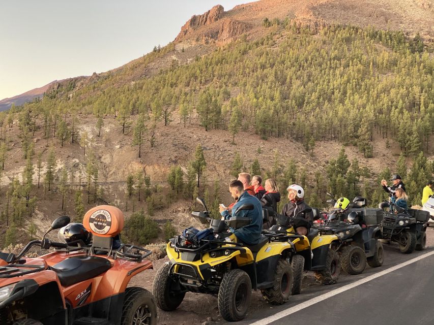 Teide National Park Day or Sunset Tour on Quads - The 2,100-meter viewpoint and the sea of clouds