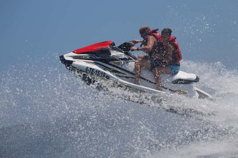 Tenerife: Combo Jet Ski & Quad Experience - The one-hour jet ski along Tenerife’s south coast