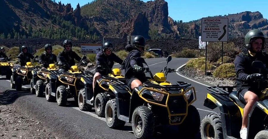 Tenerife: Guided Group Quad Tour on Mount Teide - What the €65 price really gives you