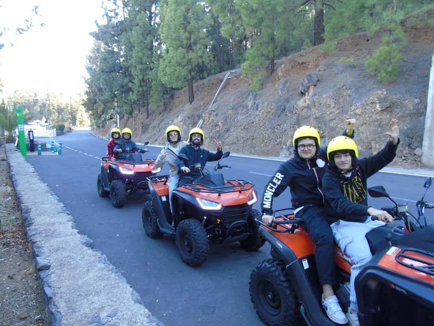 Tenerife: Guided Quad Bike Tour to Teide National Park - Stops, stories, and the volcanic past