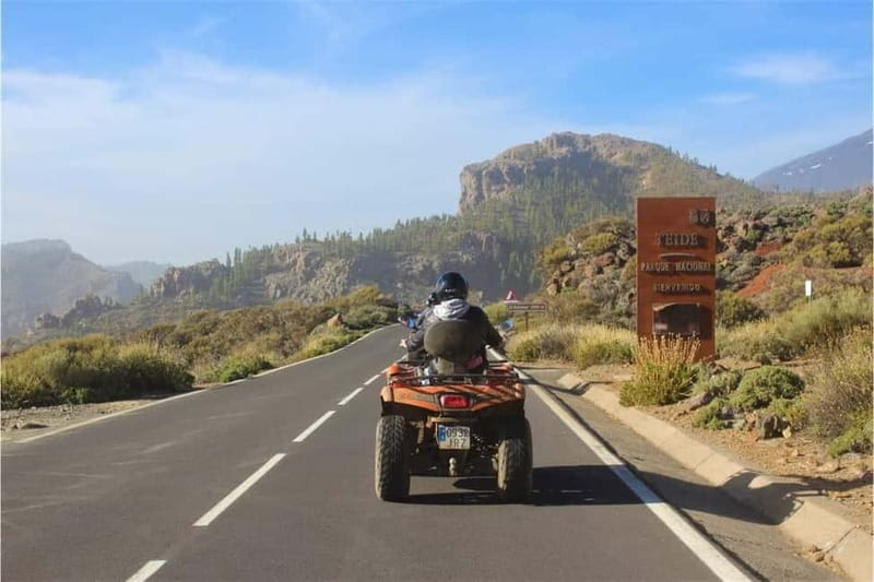 Tenerife, Guided Quad Tour on Mount Teide with Drink - Lava fields, cones, and open caldera views