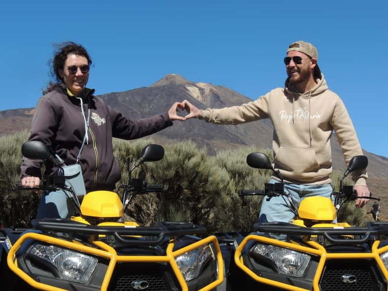 Tenerife: Quad Adventure to Mount Teide with Off-Road - Riding from Tenerife’s foothills toward Mount Teide