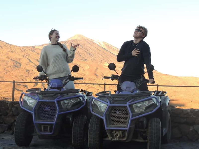 Tenerife: Quad Bike Tour to Mount Teide at Sunset - The 20-minute photo stop in Teide National Park
