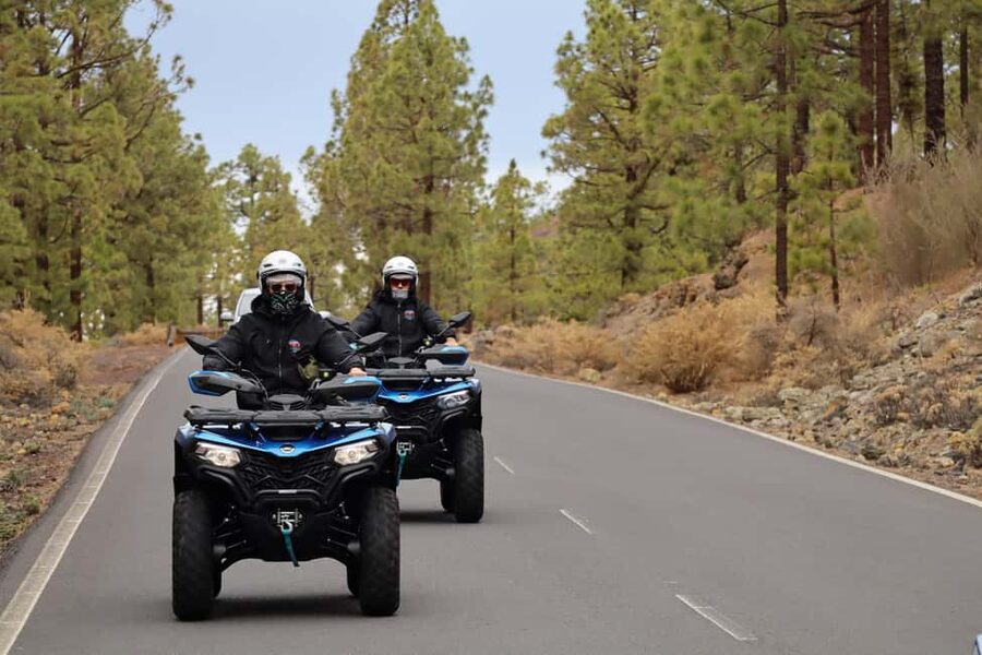 Tenerife: Quad Day Trip Teide National Park - From Playa de las Américas to the mountain roads