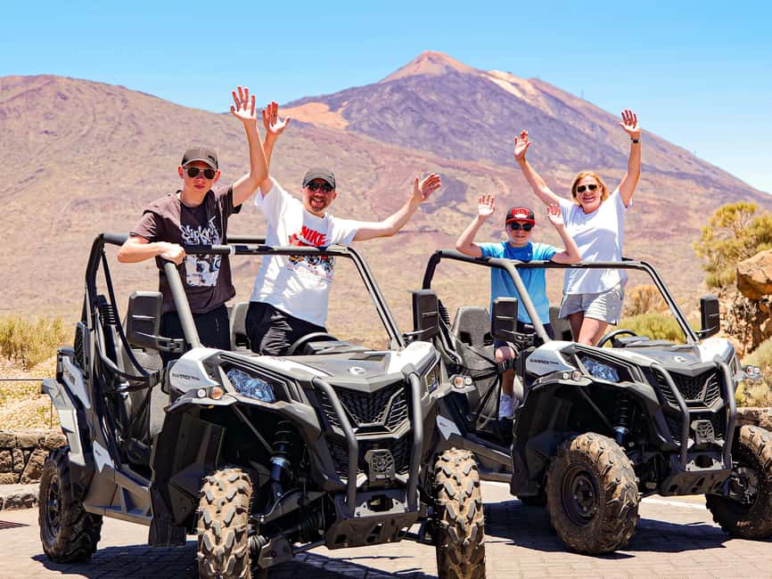 Tenerife: Teide Mountain Buggy On-Road GuidedTour with drink - Pine forests, volcanic rock, and Teide views