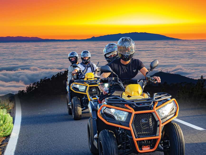 Tenerife: Teide Mountain On-Road Guided Quad Tour with drink - Key points before you book