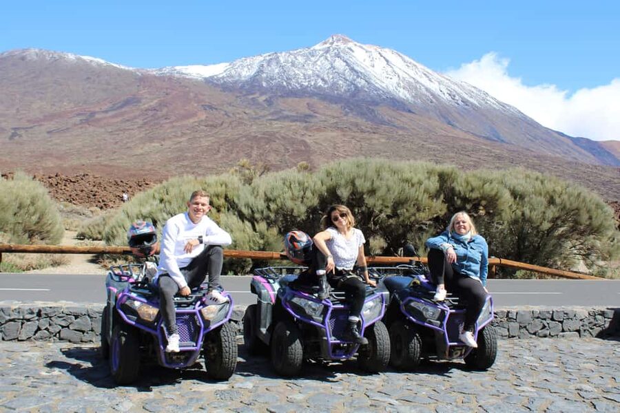 Tenerife: Teide Quad Trip (day/sunset) with jet ski option - Riding from Guía de Isora toward Mount Teide