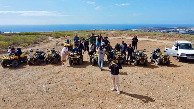 Tenerife: Teide Volcano Sunset Quad Bike Tour with Drinks - Riding through volcanic ground and pine forest