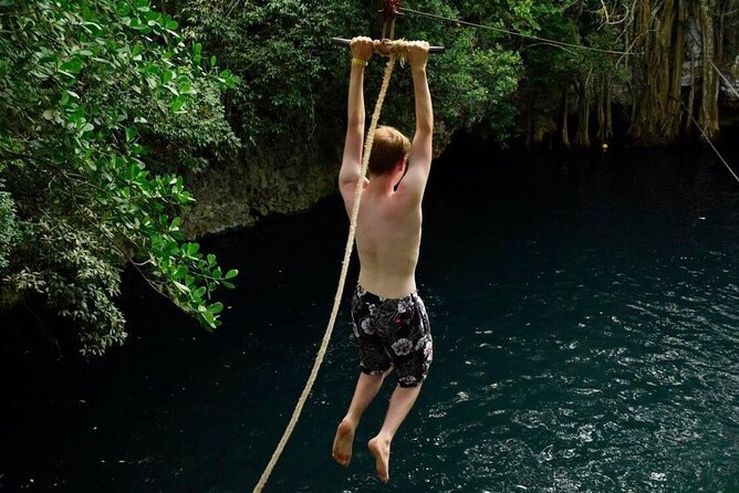 Tequila Tasting, Horseback Riding,ATV, Ziplines Cenote and Lunch - The cenote provides the best cool-down