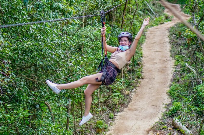 The best ATV tour with ziplines and Cenote swim day! - Pickup works best when you confirm the meeting point
