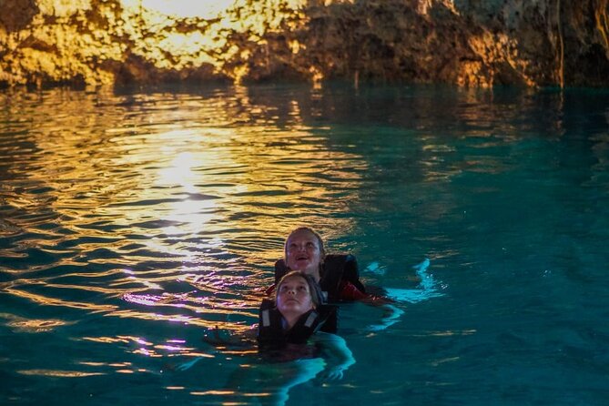 The best ATV tour with ziplines and Cenote swim day! - Ziplines and hanging bridges add the height