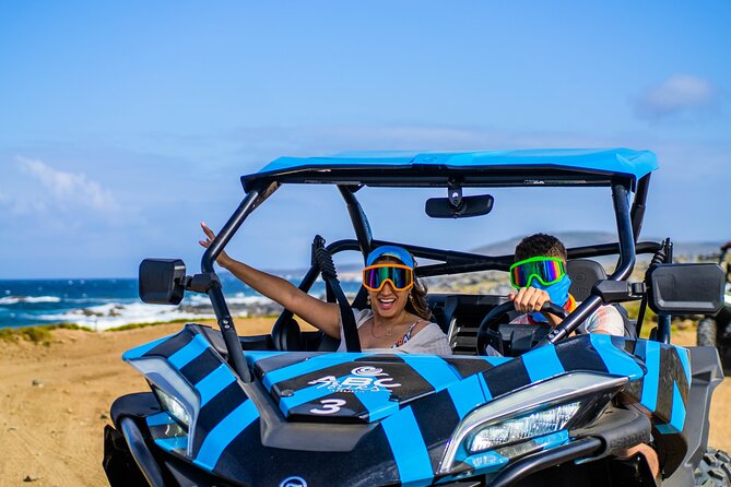 ThrillSeekers: Aruba UTV Tour & Cliff Jump at Natural Pool - Conchi Natural Pool and the 100 steps down
