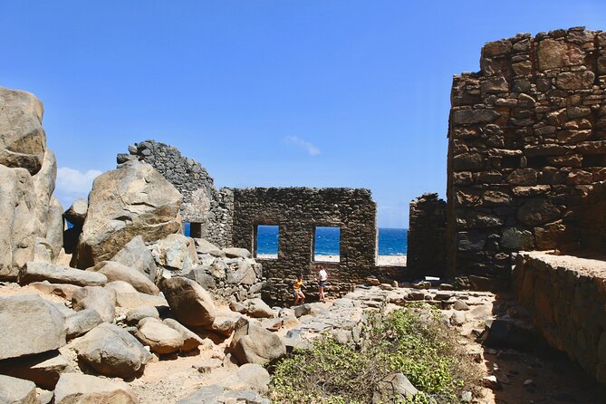 ThrillSeekers: Aruba UTV Tour & Cliff Jump at Natural Pool - Bushiribana Gold Mill Ruins in 15 minutes