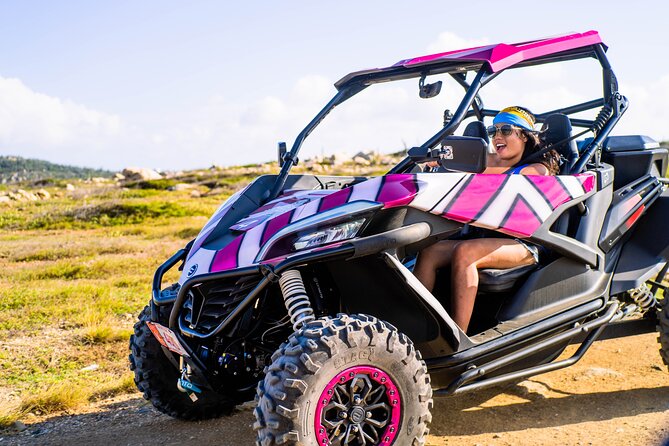 ThrillSeekers: Aruba UTV Tour & Cliff Jump at Natural Pool - Tres Trapi Steps and clear water