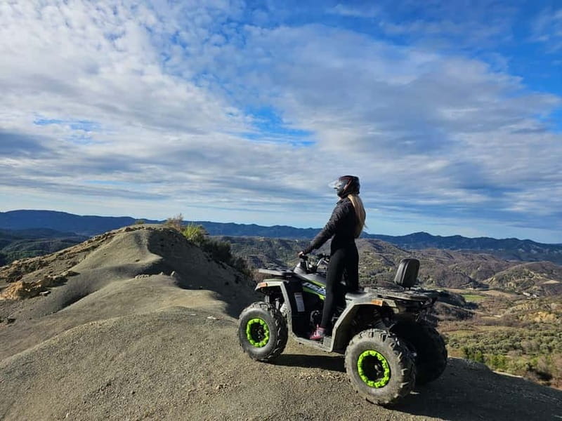 Tirana: Guided Quad Biking Tour - The first 30-minute ride through Petrela