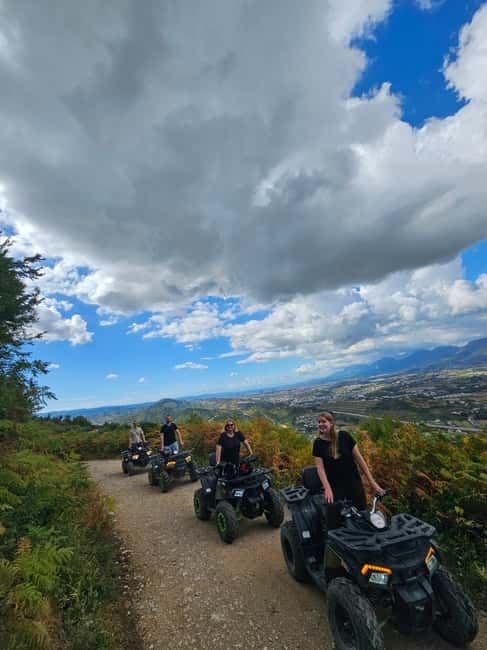 Tirana: Petrelë Castle Quad Bike Adventure - Getting ready for the quad bike