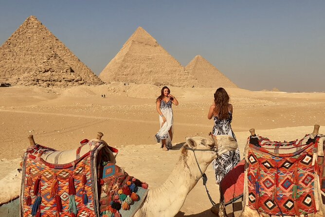 Top Private All Inc-Pyramids,Camel,Quad Bike,Inside Pyramid&Lunch - Khufu’s Great Pyramid gives the day its scale