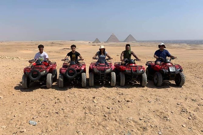 Top rated ATV quad bike at the Desert of Giza Pyramids - Timing, heat, and what to bring