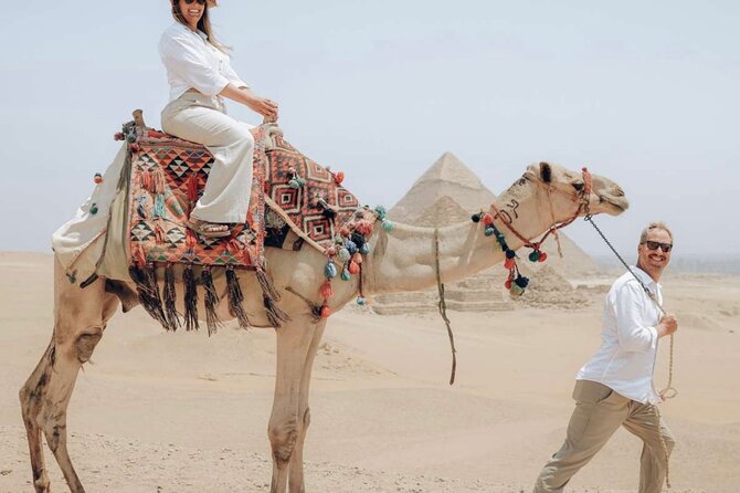 Top Tour Giza Pyramids ,Sphinx ,camel ride and ATV safari - One hour of ATV riding in the desert