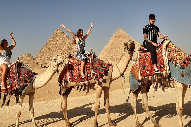 Top VIP-Pyramids,Memphis,Sakkara,Camel,ATV,Pyramids inside& Lunch - The Camel Ride: Good for Photos, Brief by Design