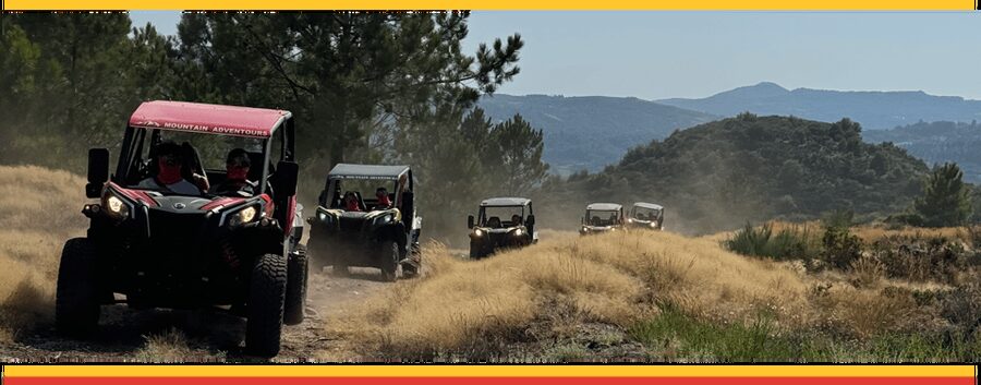 TOUR BUGGY IN BOTICAS AND CHAVES - Forest tracks, rocky ground, and river crossings