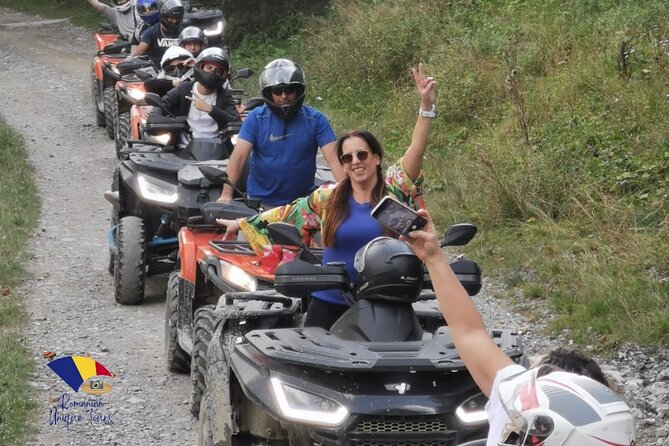 Triumph Arch, Paltinu Dam, Doftana, Small Group ATV Tour - Food, breaks, and the extra cost of lunch