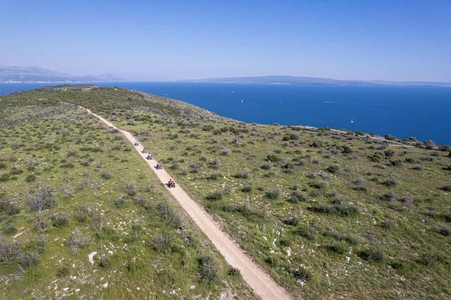 Trogir, Žedno: Čiovo Island 100% Off-Road Quad ATV Tour - Key points before you book