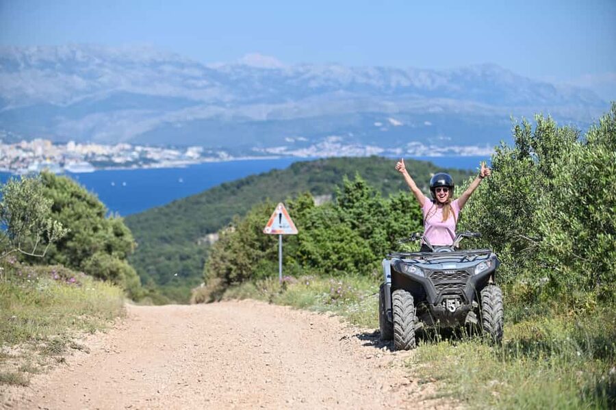 Trogir, Žedno: Čiovo Island 100% Off-Road Quad ATV Tour - Riding the first rocky tracks across Čiovo