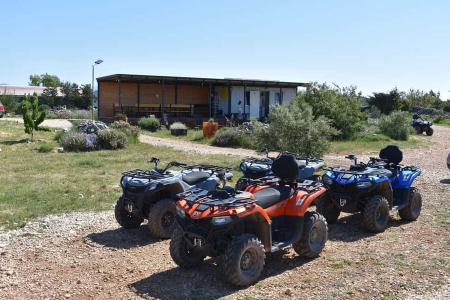 Trogir, Žedno: Čiovo Island 100% Off-Road Quad ATV Tour - What to wear, carry, and protect