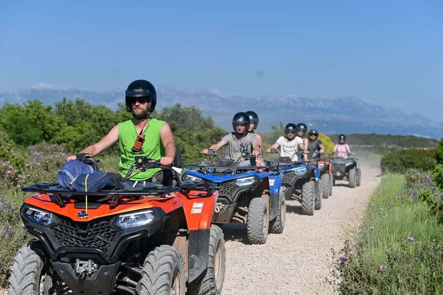 Trogir, Žedno: Čiovo Island 100% Off-Road Quad ATV Tour - The 30-minute lesson is worth your time