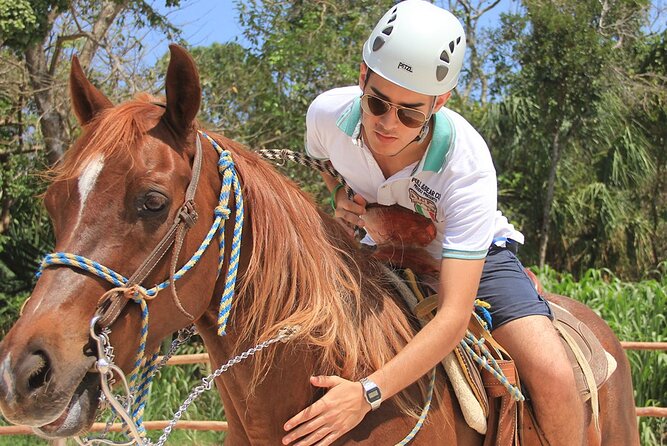 Tulum Jungle Horseback Ride + ATV + Ziplines + Cenote Combo Tour - The ATV ride: dusty, rough, and more fun with the right gear