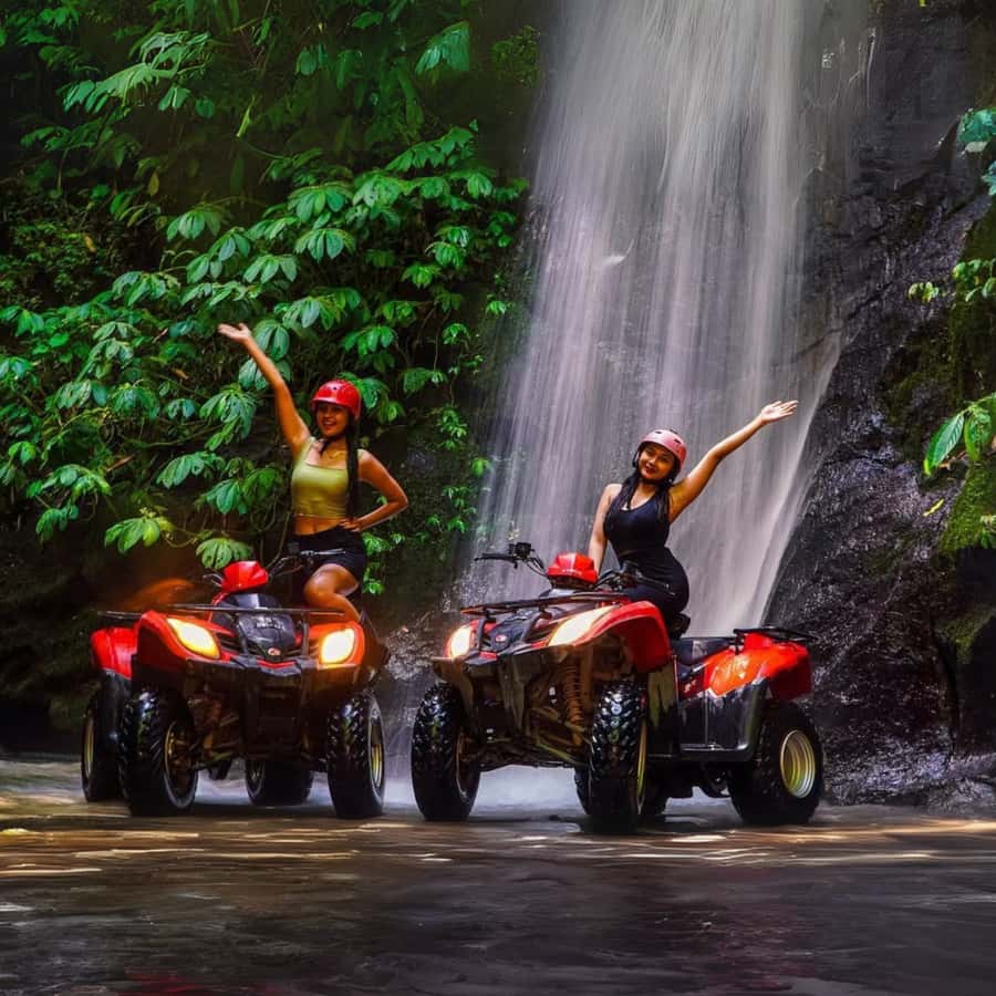 Ubud Bali: Kuber ATV Quad Bike with Long Tunnel & Waterfalls - Registration, equipment, and the first 30 minutes