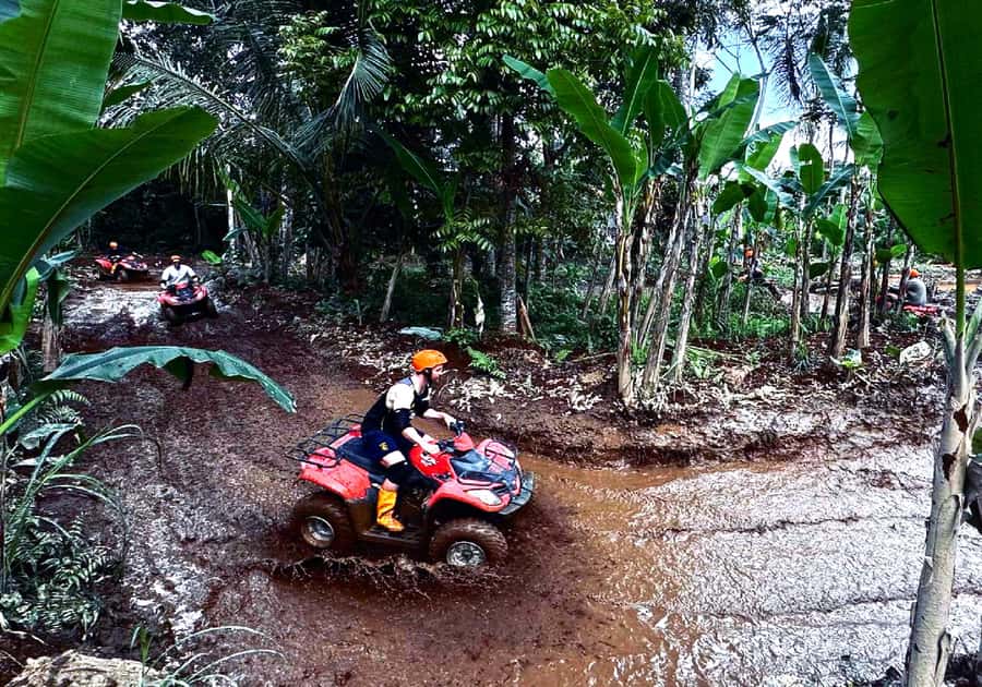 Ubud: Gorilla Face ATV Quad Bike Adventure with Lunch - Gorilla Face cave and photo stops