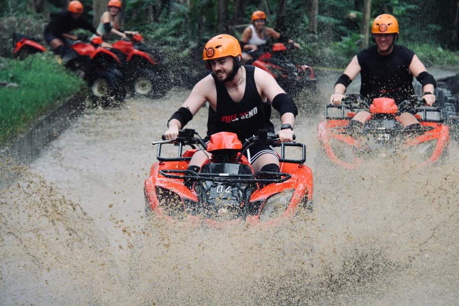 Ubud: Gorilla Face ATV Quad Bike Adventure with Lunch - Shower, lunch, and the useful cleanup stop