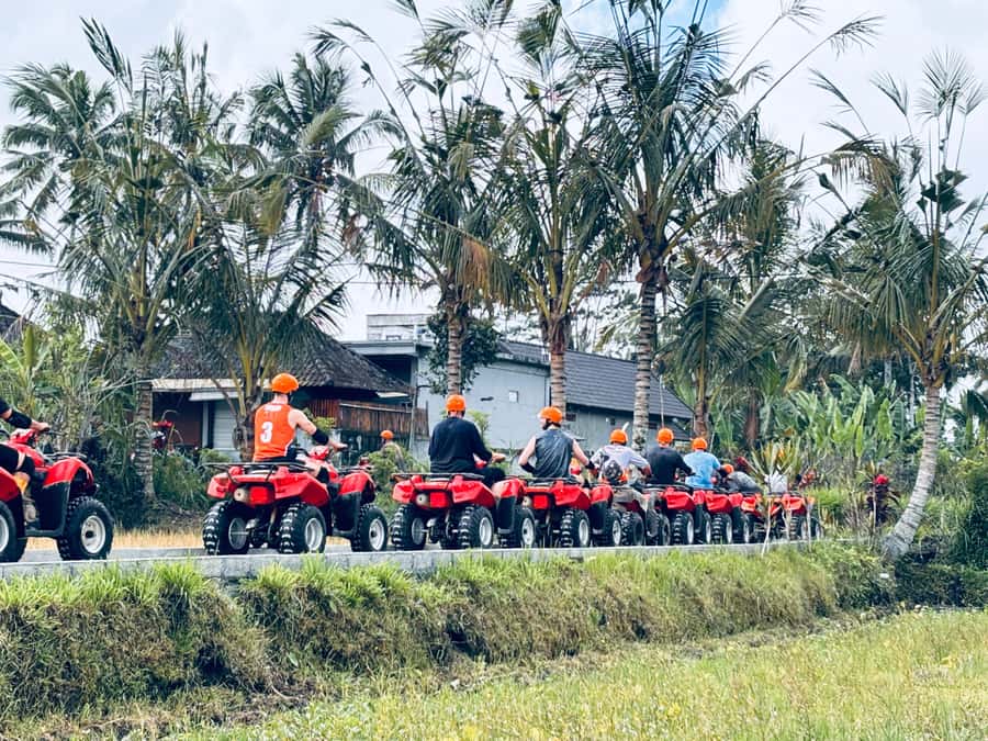 Ubud: Gorilla Face ATV Quad Bike Adventure with Lunch - Single ATV or tandem ride?