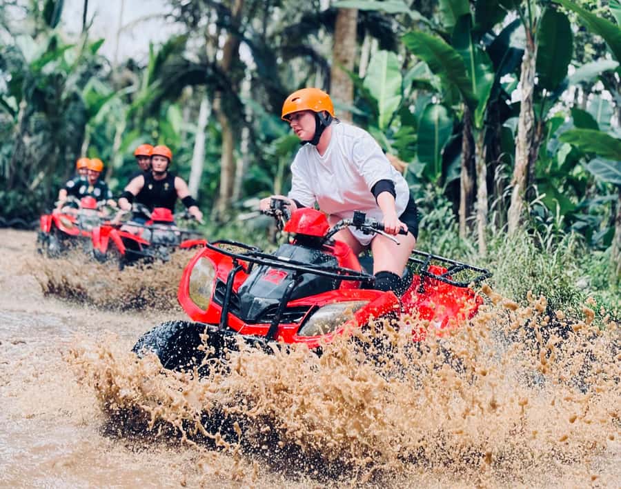 Ubud: Gorilla Face ATV Quad Bike Adventure with Lunch - Arrival at the Gorilla ATV base