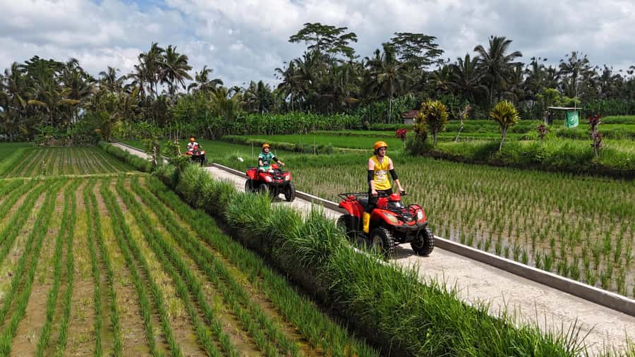 Ubud: Guided ATV Quad Bike Jungle Adventure with Lunch - Small details that make the day easier