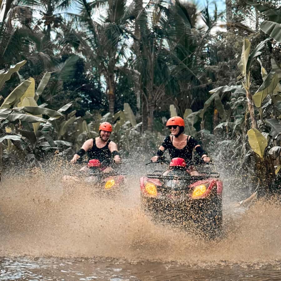 Ubud: Guided ATV Quad Bike Jungle Adventure with Lunch - Ninety minutes of mud, slopes, and scenery