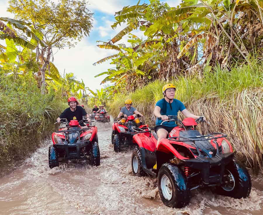 Ubud: Guided ATV Quad Bike Jungle Adventure with Lunch - Showers, lunch, and the end of the outing