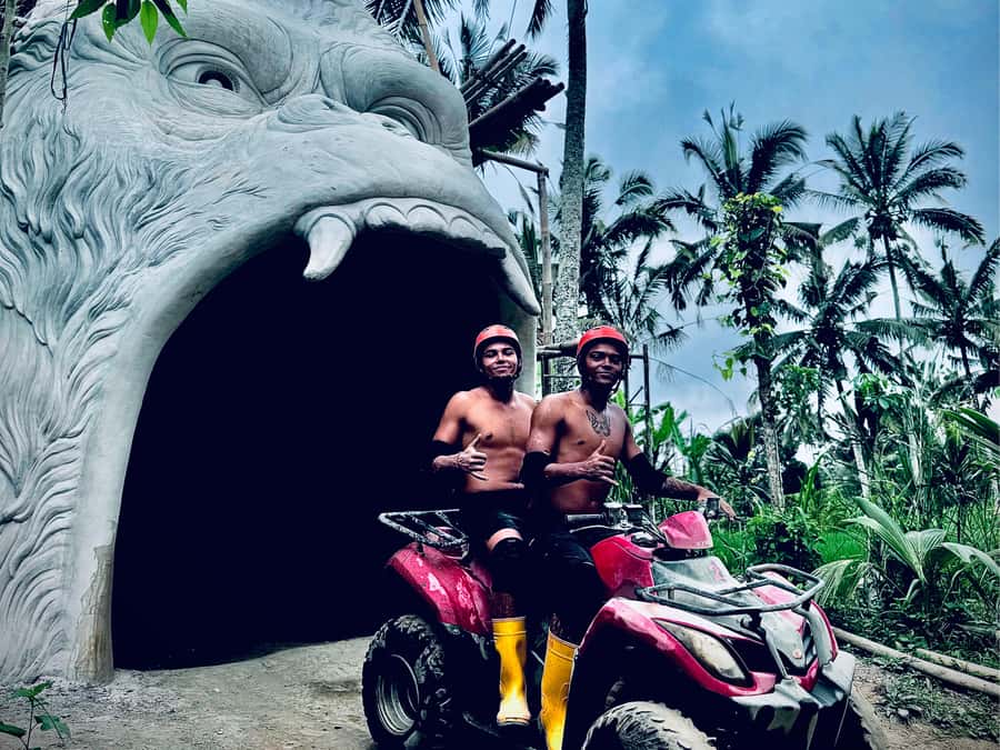Ubud: Guided ATV Quad Bike Jungle Adventure with Lunch - From Gorilla ATV Adventure to the jungle track