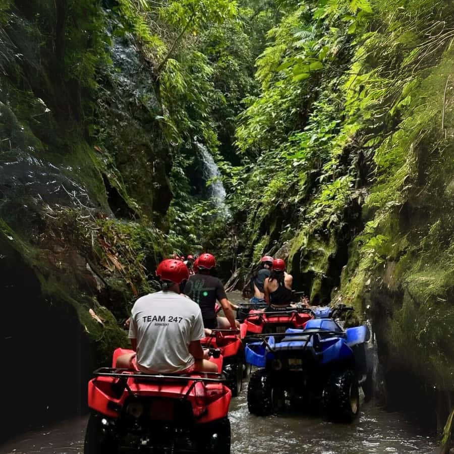 Ubud: Jungle, Waterfall, and Tunnel ATV Tour & Lunch Options - Key points to know before you book