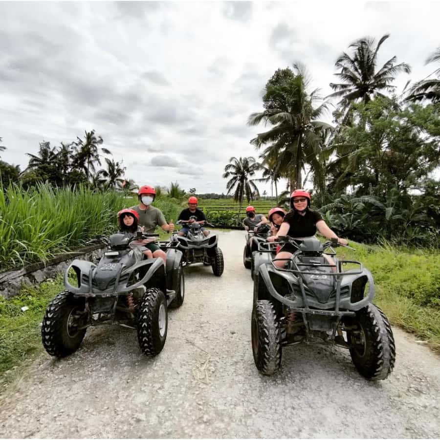 Ubud: Jungle, Waterfall, and Tunnel ATV Tour & Lunch Options - Lunch, showers, lockers, and the practical comforts