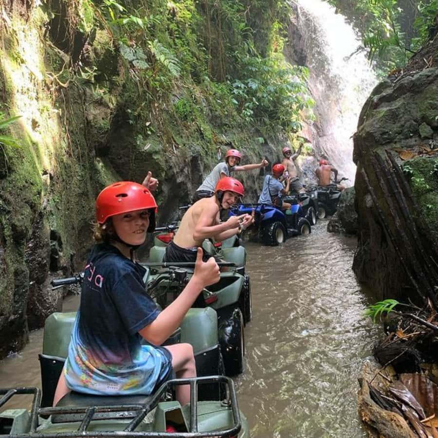 Ubud: Jungle, Waterfall, and Tunnel ATV Tour & Lunch Options - What to wear and bring for the mud