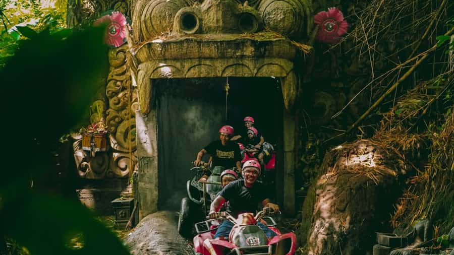 Ubud: Quad ATV Waterfalls & Barong Caves - Lunch, showers, and the practical finish