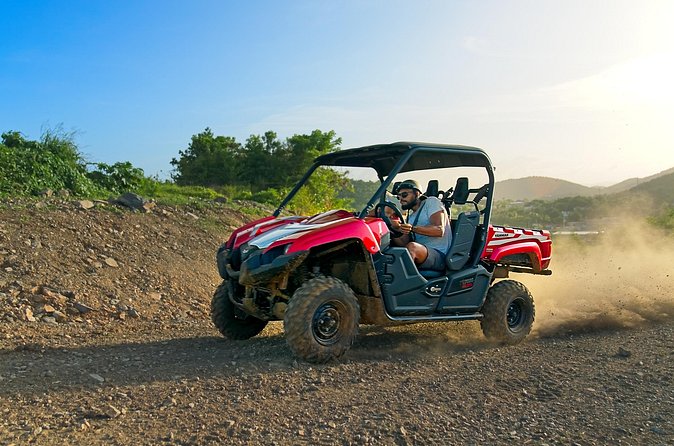 UTV adventure in Naguabo Puerto Rico 50 minutes trip 80 acres - The final race is the big payoff