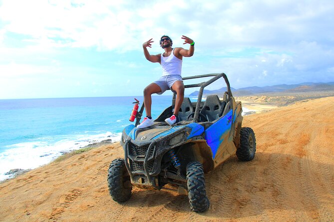 UTV Adventure with Free Camel Ride and Sky Bikes - The camel ride beside the beach